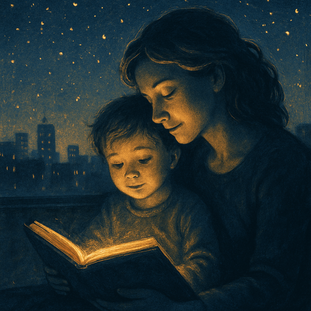 Starlit Storytime Painting by numbers kit