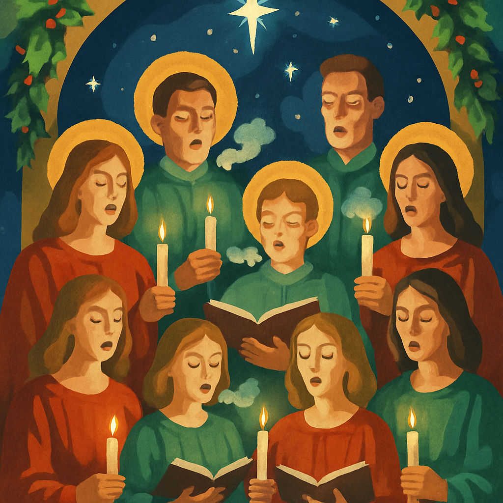 Midnight Starlight Choir Paint by numbers kits