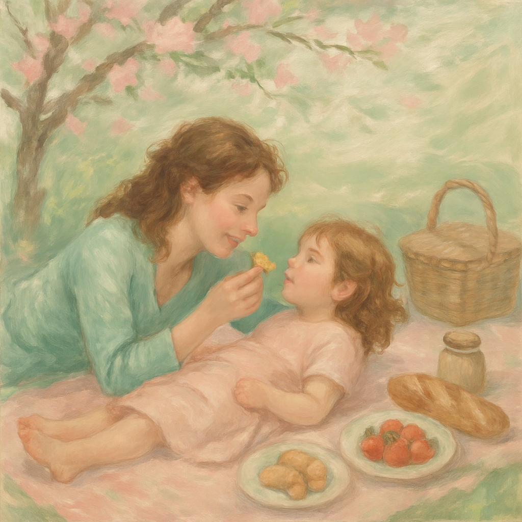 Picnic Blanket Portrait Paint by numbers kits