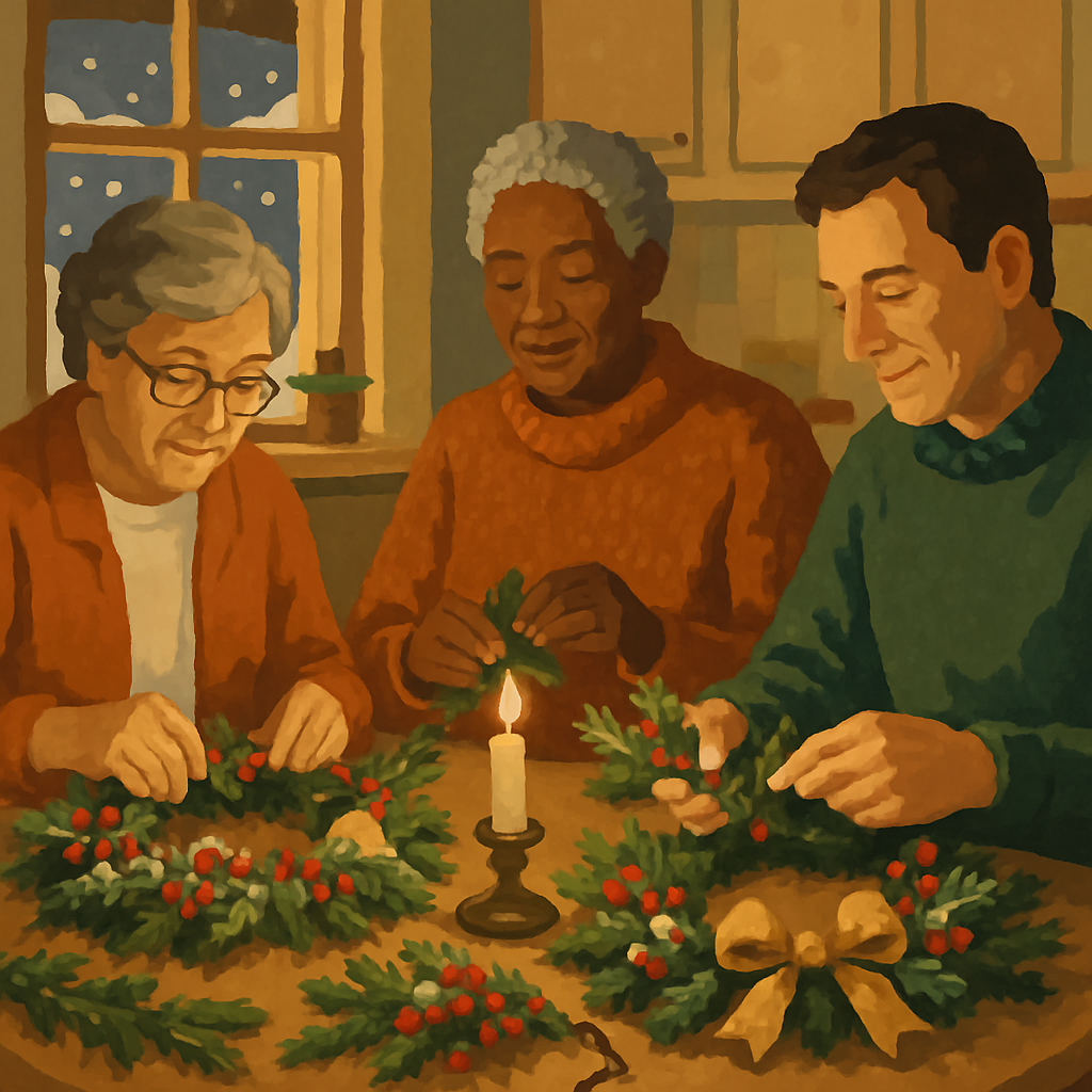 Wreath Makers Paint by numbers kits