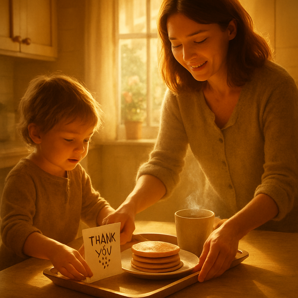 Morning Sunlight Breakfast Surprise Painting by numbers kit