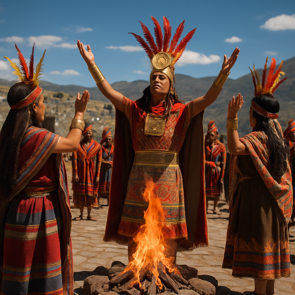 Inti Raymi Cusco Ceremony Painting by numbers kit