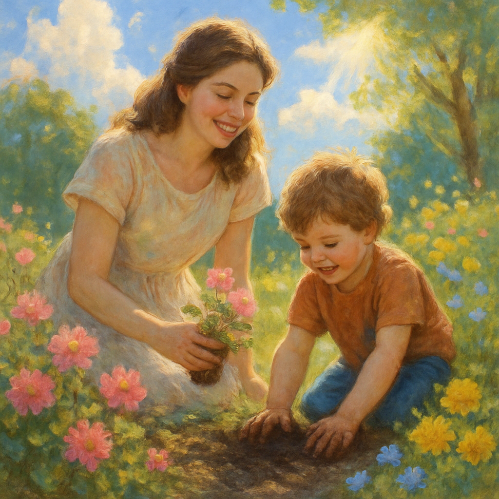 Nurtured By Nature Numbered painting kits