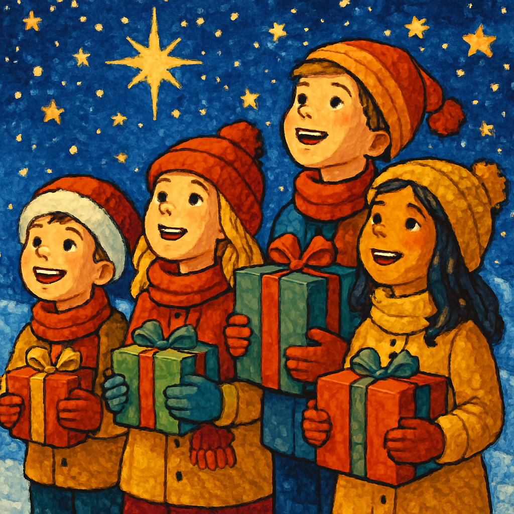 Starlit Wishes Numbered painting kits