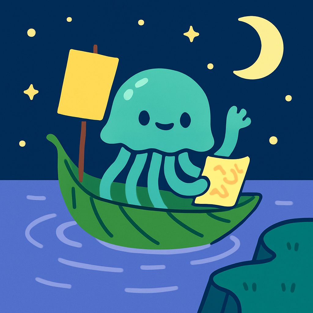 Star Sailor Jellyfish Painting by numbers kit