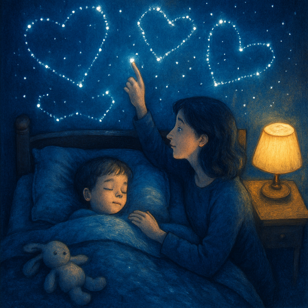 Bedtime Star Map Numbered painting kits