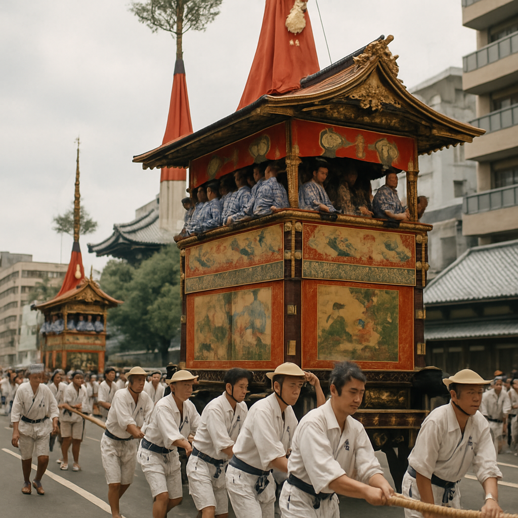 Gion Matsuri Yamaboko Float Parade painting number kit