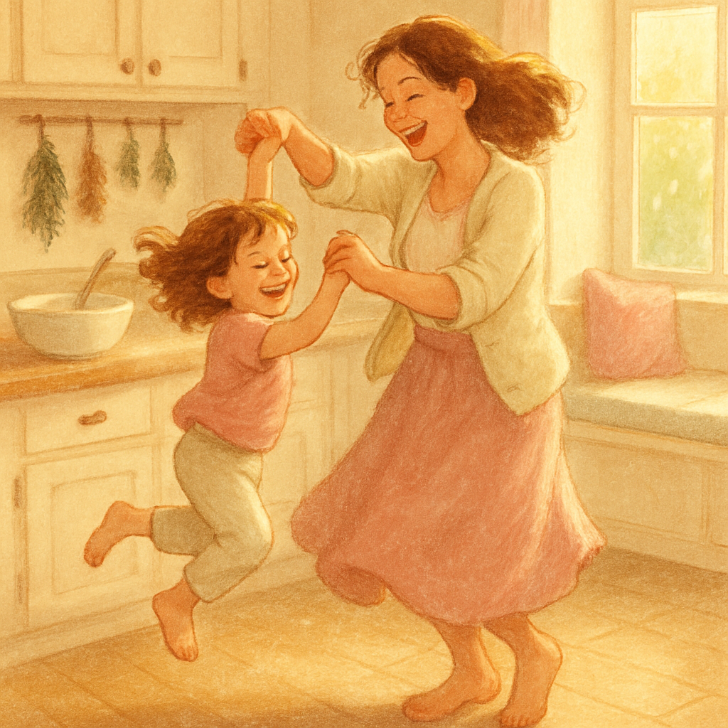 Kitchen Dance And Flour painting number kit