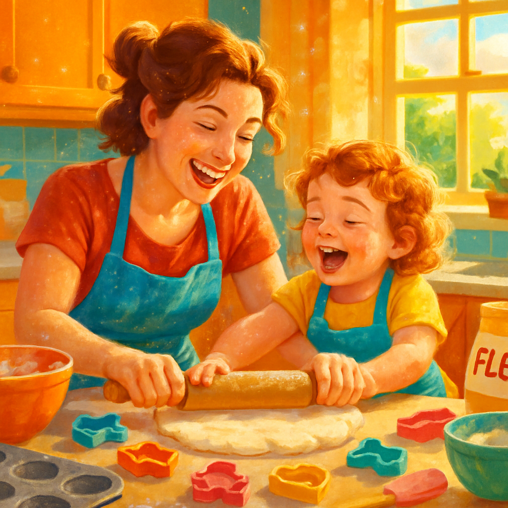 A Mothers Culinary Adventure Number painting