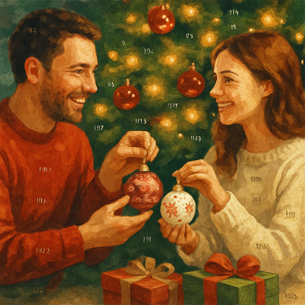 Ornament Glow Exchange Number painting