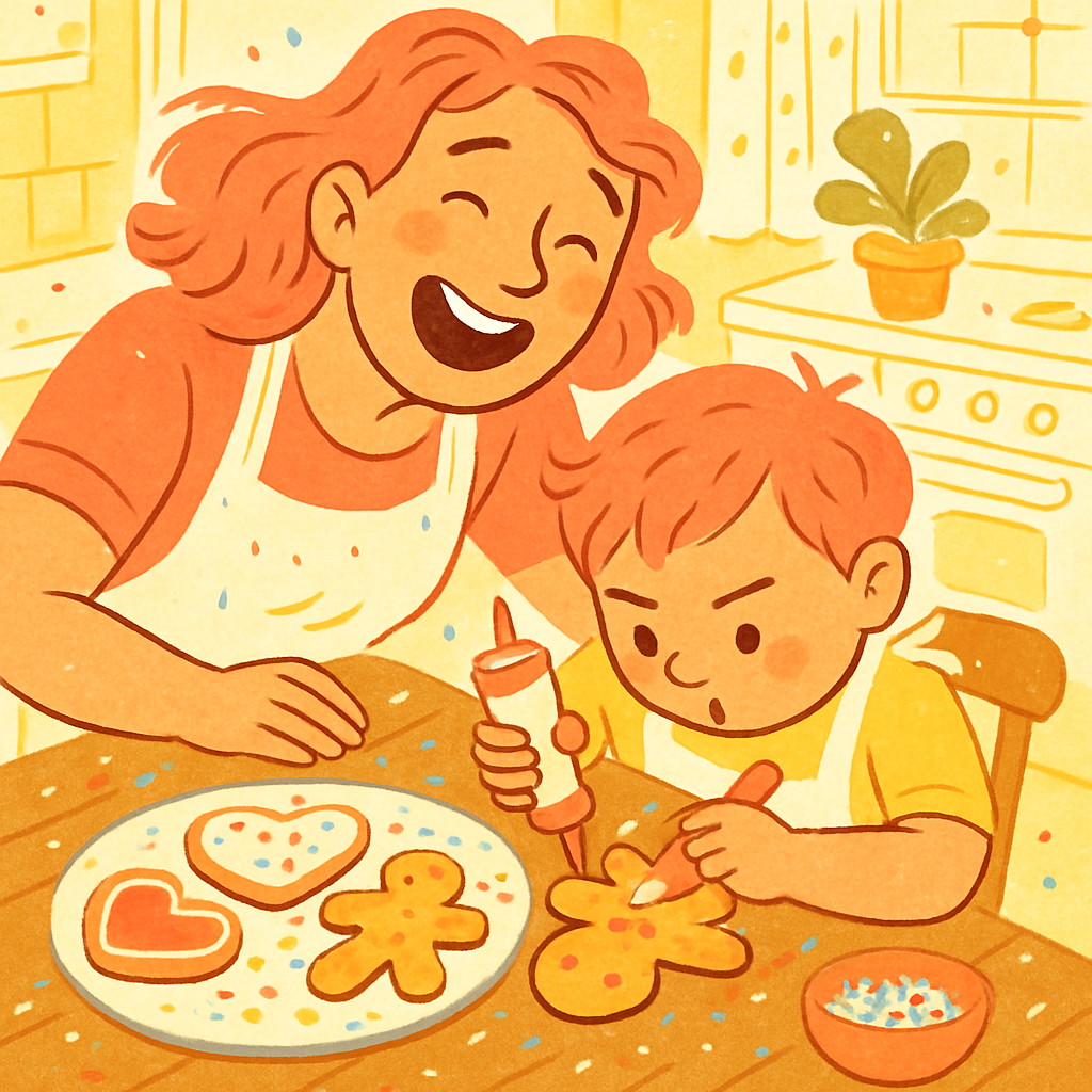 Baking With Cosmic Sprinkles DIY paint by numbers