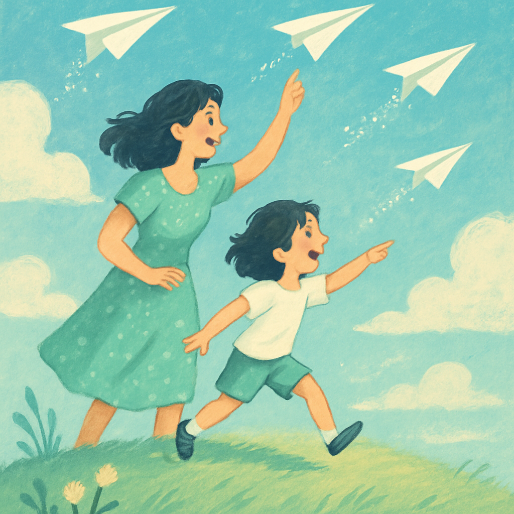 Fields Of Paper Planes paint by number