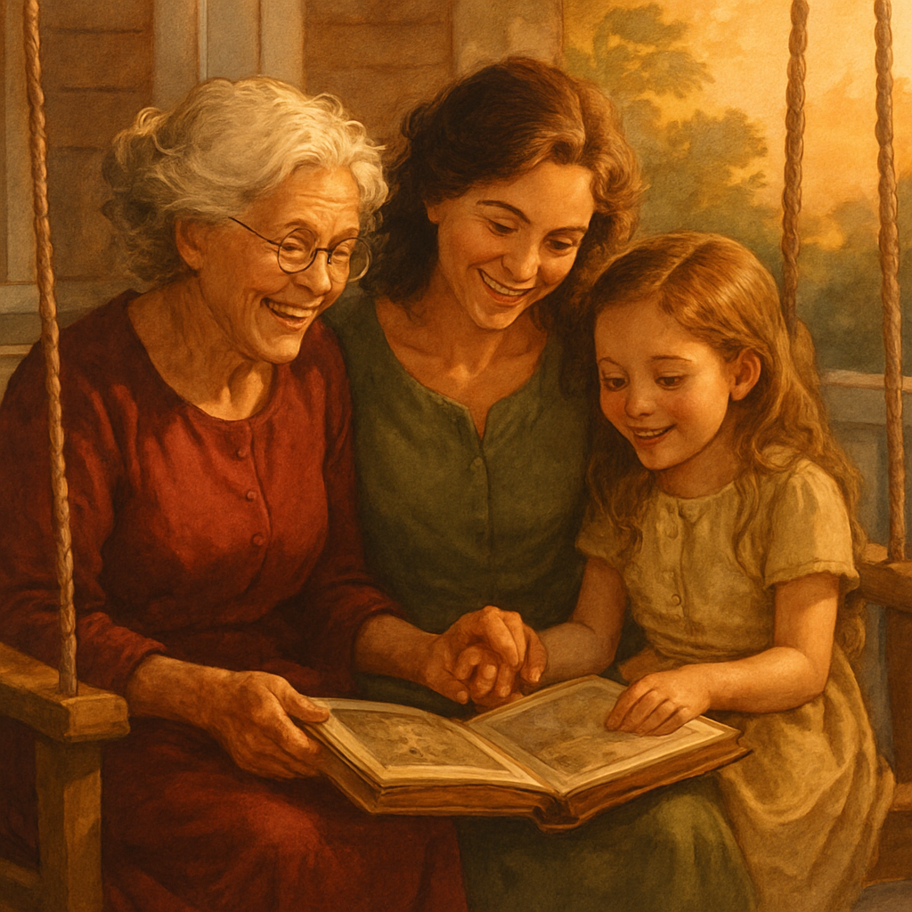 Grandmothers Story Circle paint by number