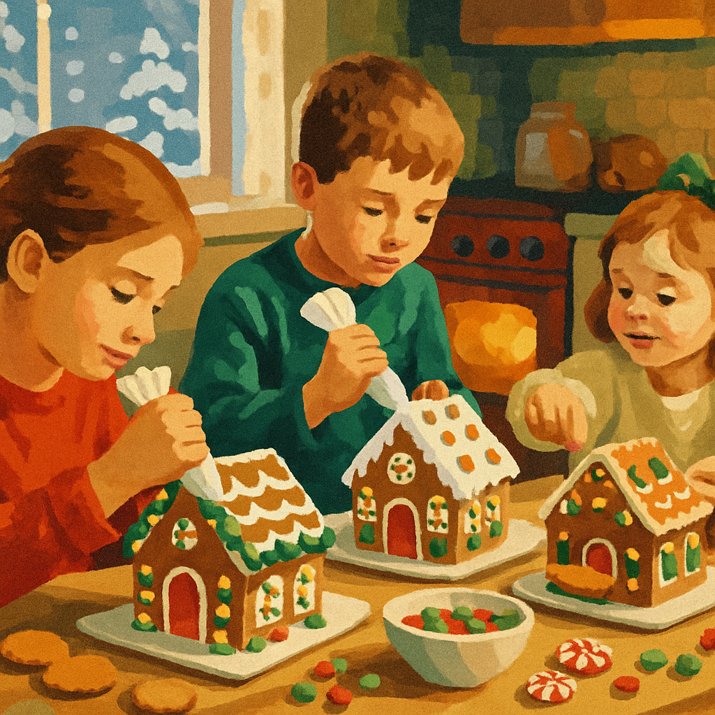 Gingerbread Delights Painting by numbers kit