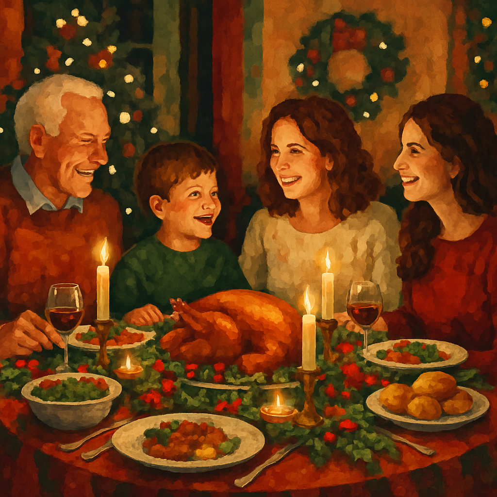 Festive Feast paint by color