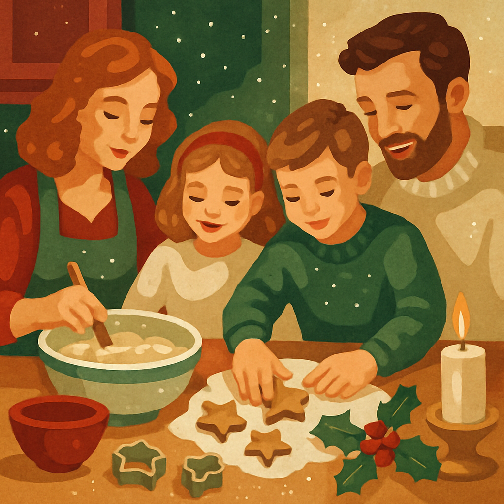Baking By Starlight Number painting