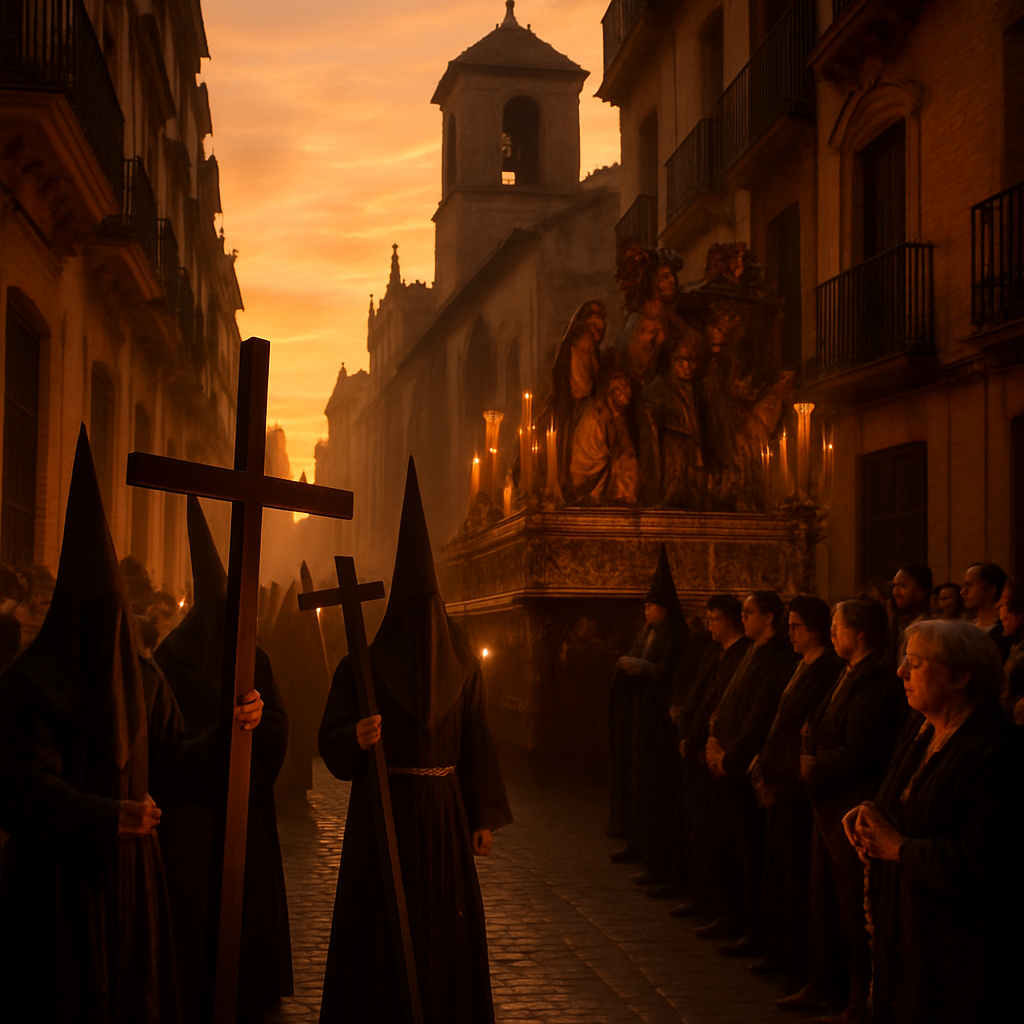 Semana Santa Procession In Seville Paint by numbers kits