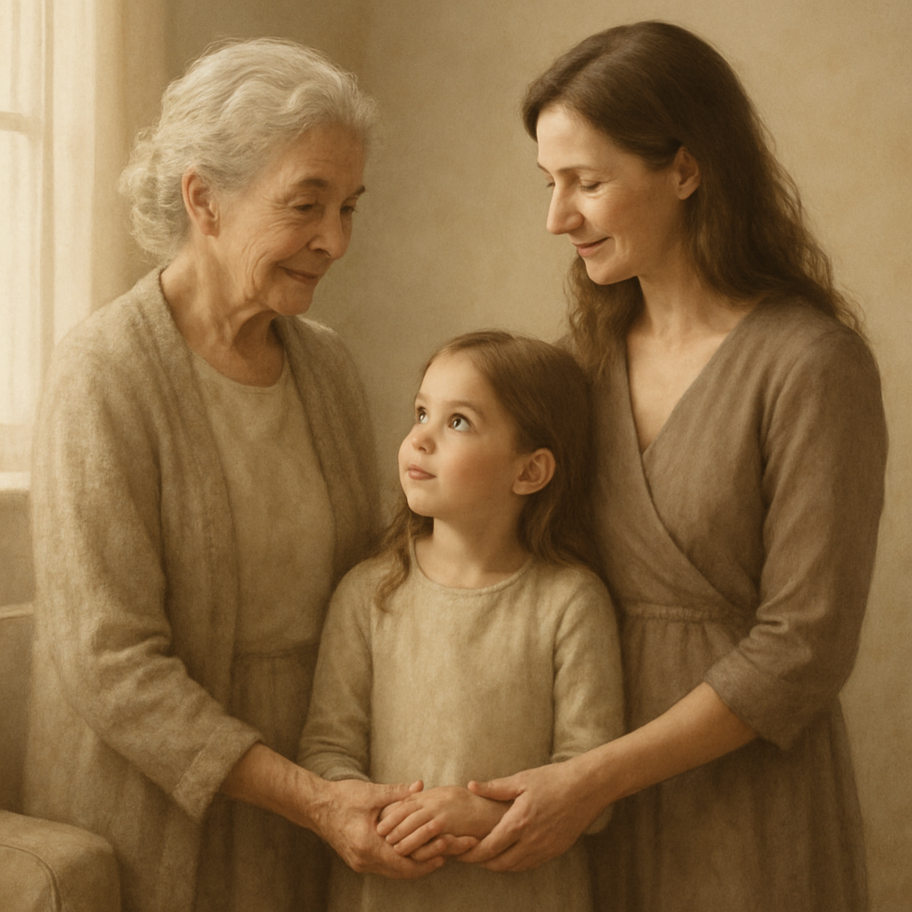 Generations Of Warmth paint by number