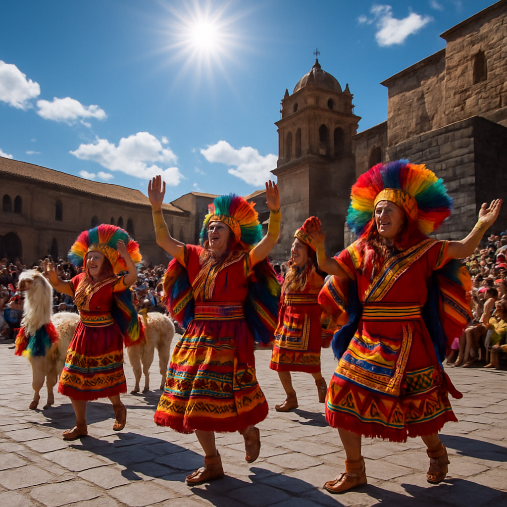Inti Raymi Festival Numbered painting kits