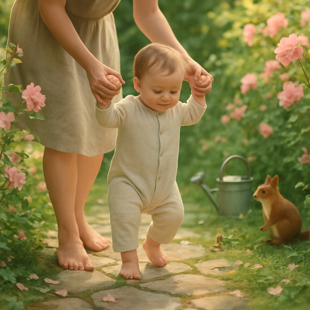 First Steps In The Garden paint by numbers