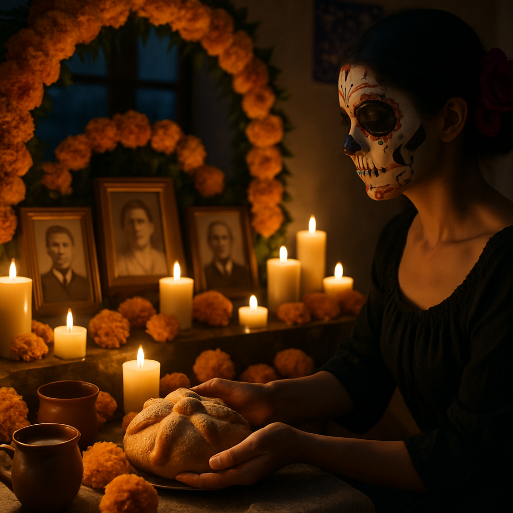 Dia De Muertos Ofrenda Moment Paint by numbers art
