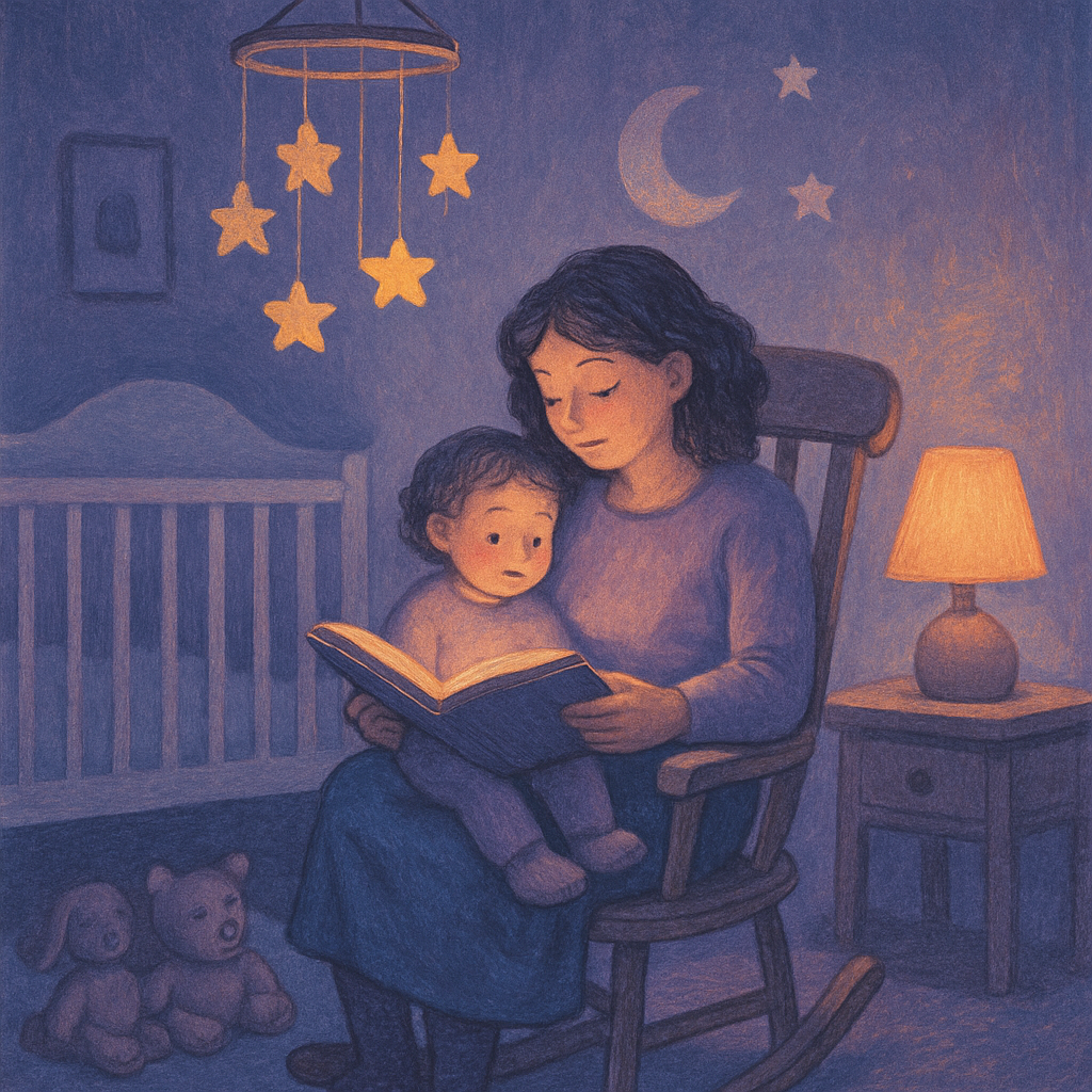 Bedtime Story Under Star Mobile paint by numbers