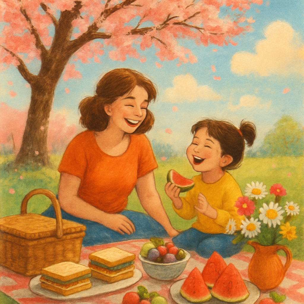 Picnic Of Memories Numbered painting kits