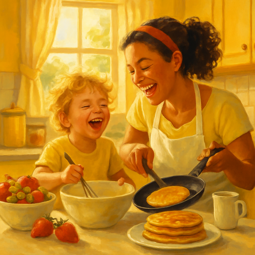 Morning Breakfast Joys Together Paint by numbers kits