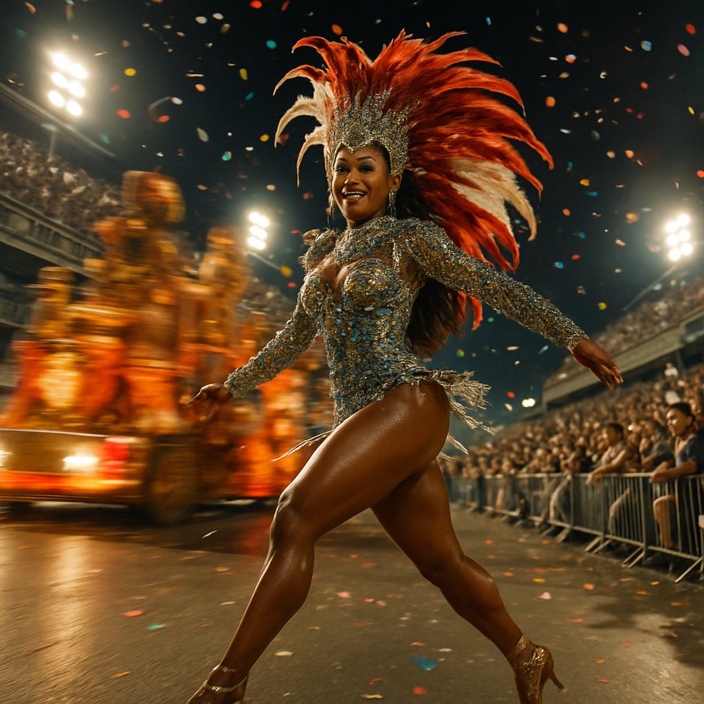 Rio Carnival Samba DIY paint by numbers