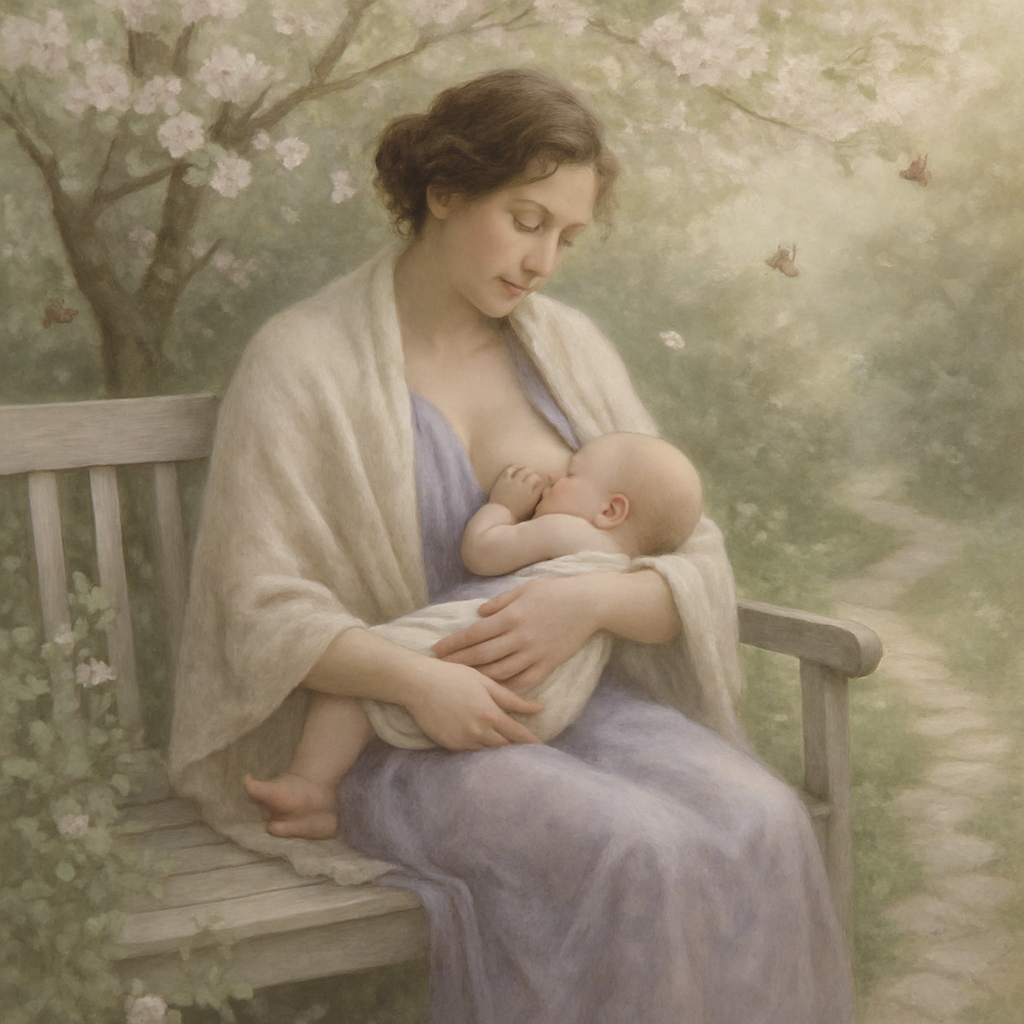 Quiet Garden Nursing Paint by numbers art