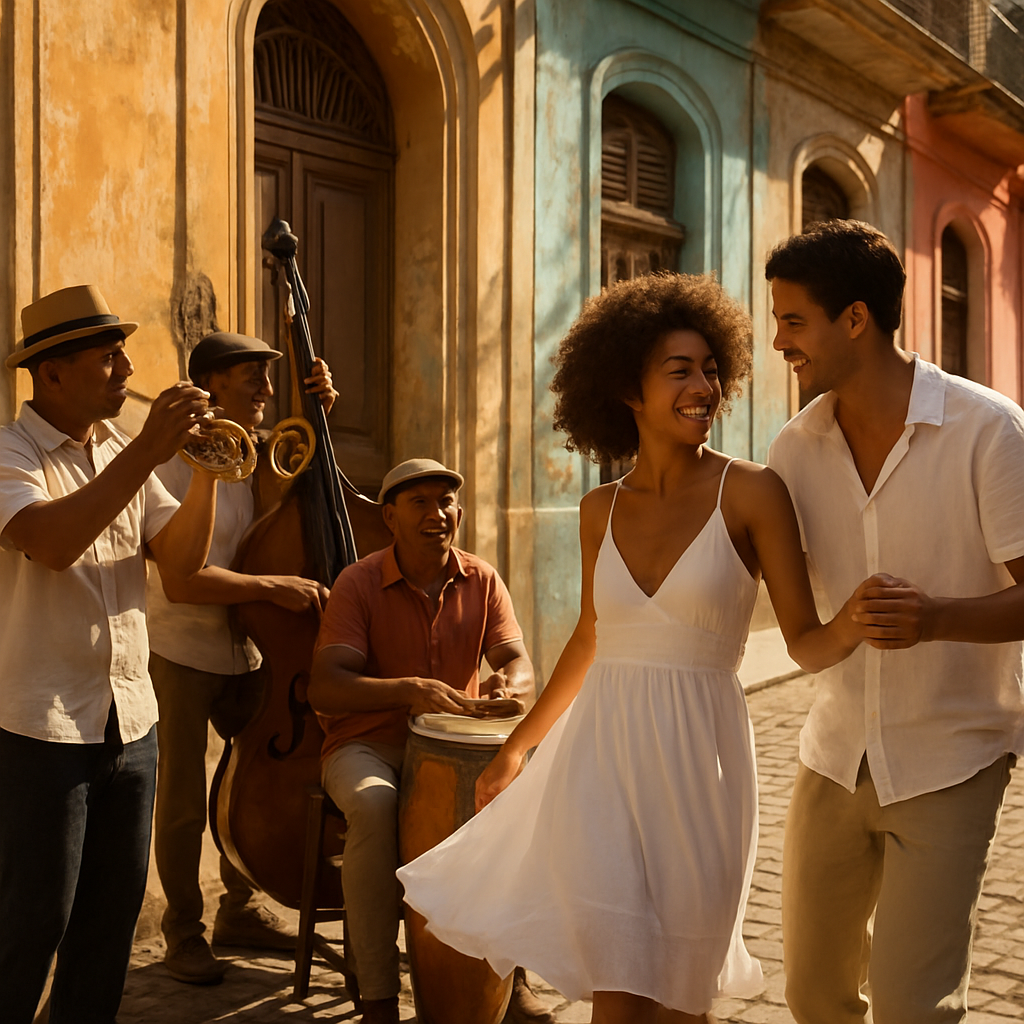 Taste Of Havana Street Music Paint by numbers art