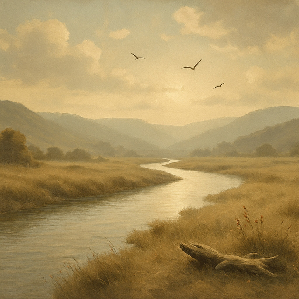 Landscape Valley Serenade Paint by numbers art