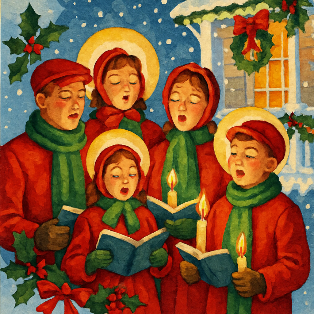 Joyful Noel Carols paint by numbers