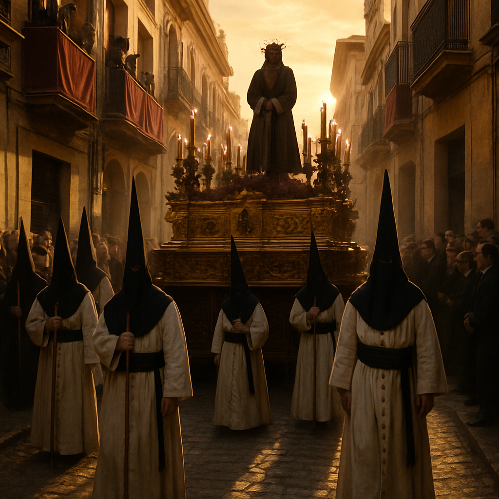 Semana Santa Religious Procession In Spain Paint by numbers kits