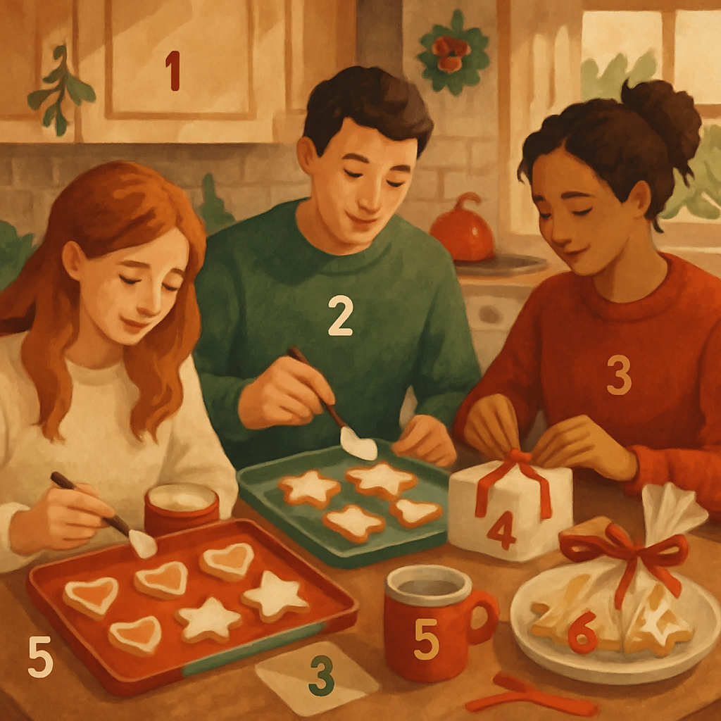 Bakeshop Morning Painting by numbers kit