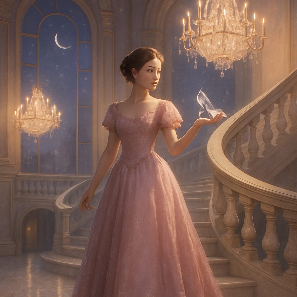 Princess Moonlit Ballroom Number painting