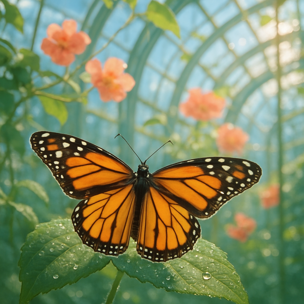 Butterfly Garden Reverie DIY paint by numbers