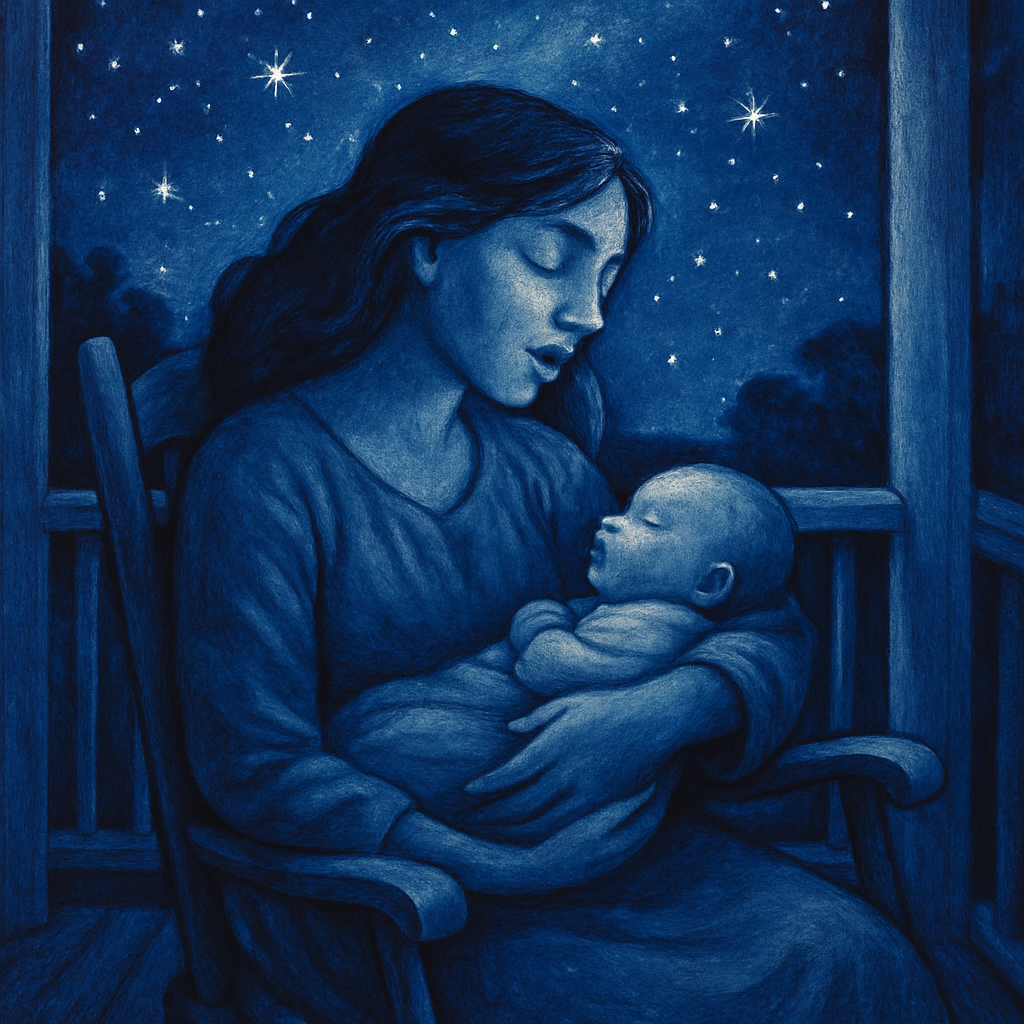 Evening Lullaby Under Stars Paint by numbers art