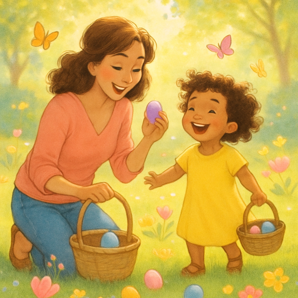 A Mothers Day Treasure Hunt paint by number