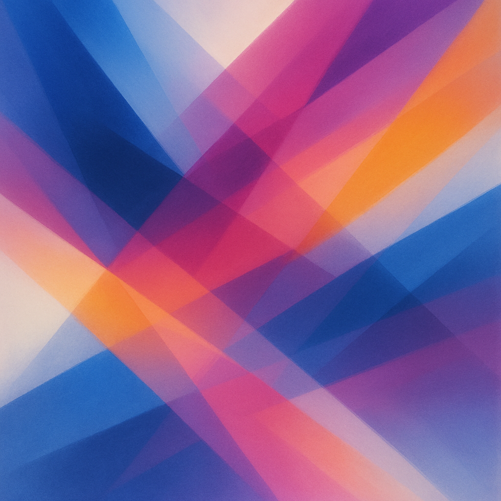 Abstract Prism Drift Paint by numbers kits