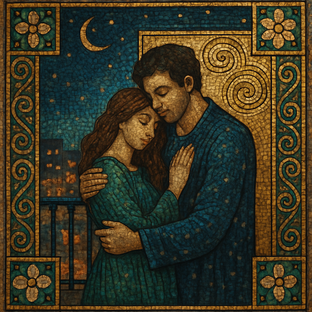 Gustav Gold Nocturne Painting by numbers kit