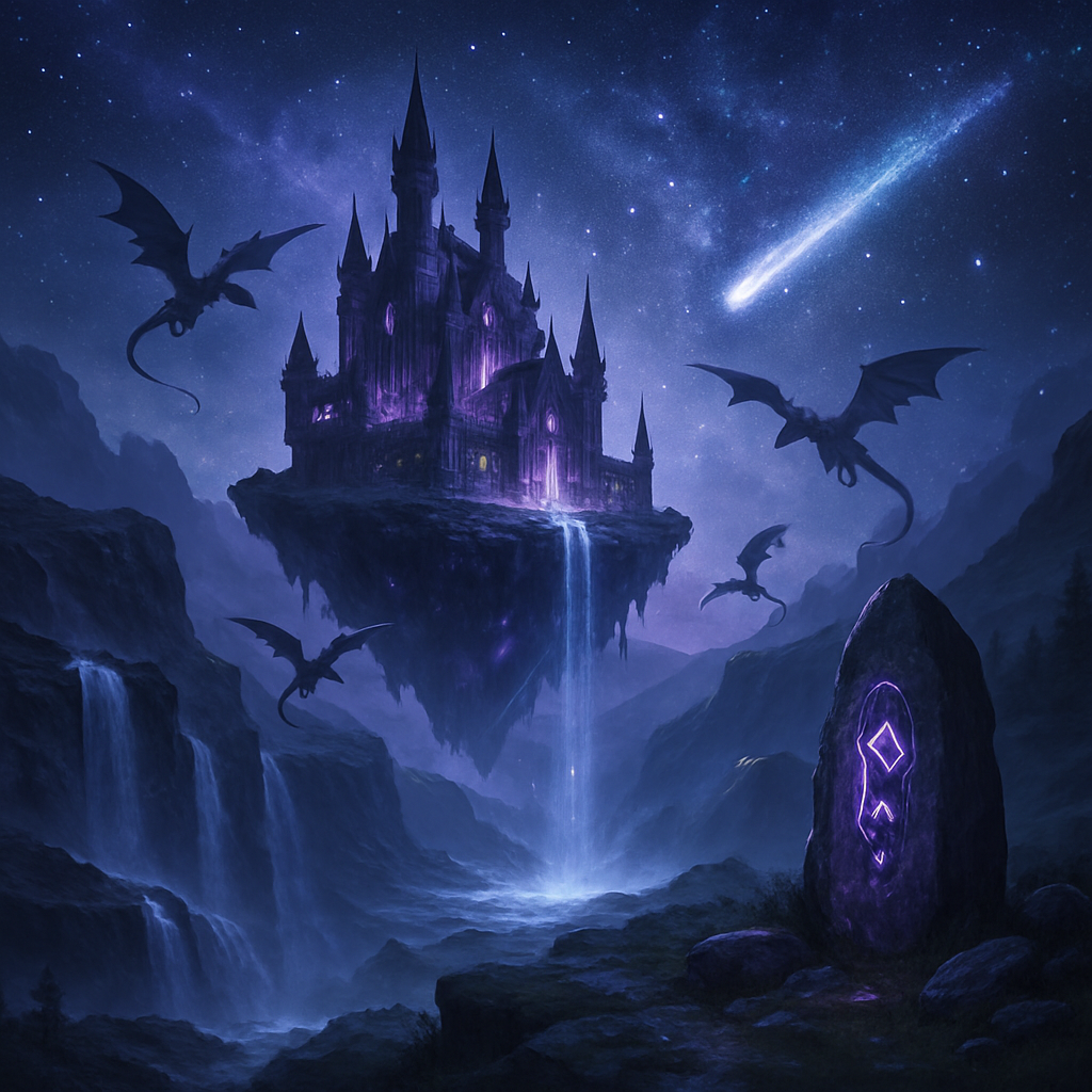 Fantasy Starborne Citadel paint by color
