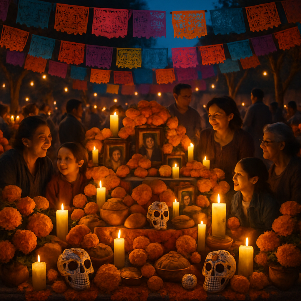 Day Of The Dead Celebration Painting by numbers kit
