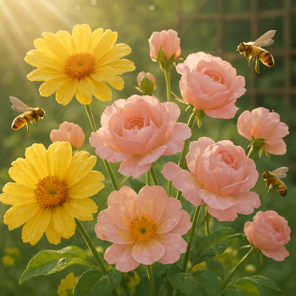 Flower Solstice Bloom paint by numbers