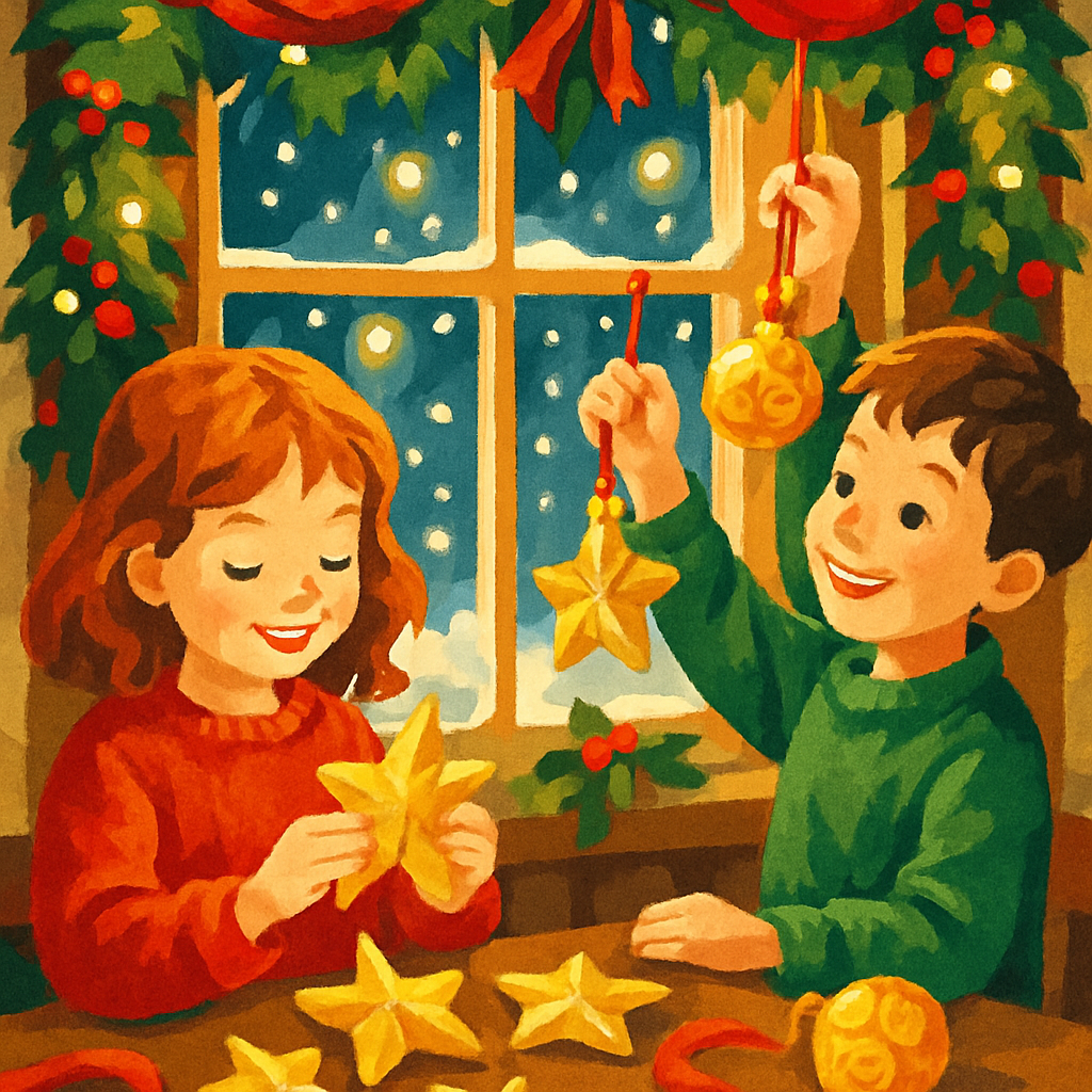 Sparkling Star Workshop Number painting