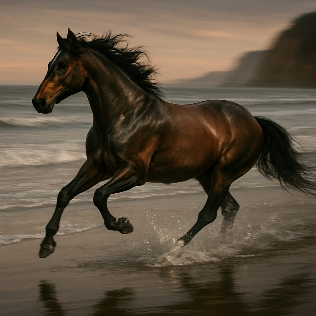 Horse Wind Runner paint by color