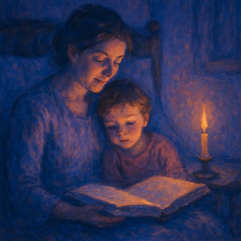 Twilight Bedtime Story Painting by numbers kit