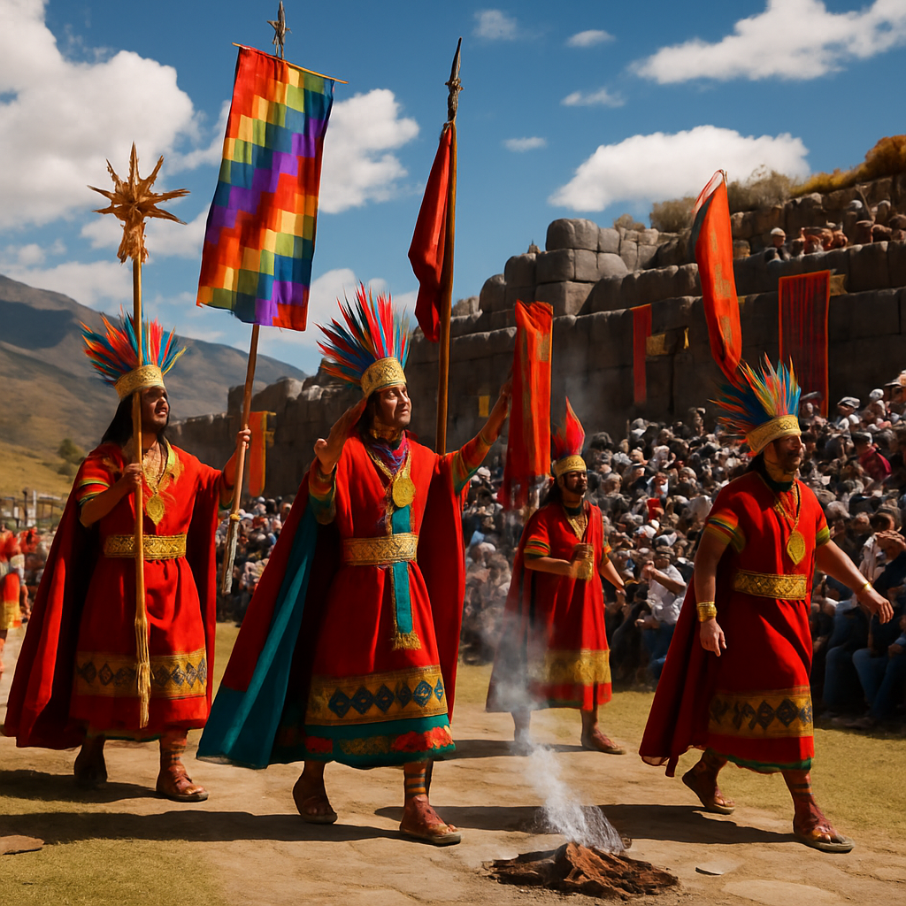 Inti Raymi Incan Sun Festival In Cusco paint by number