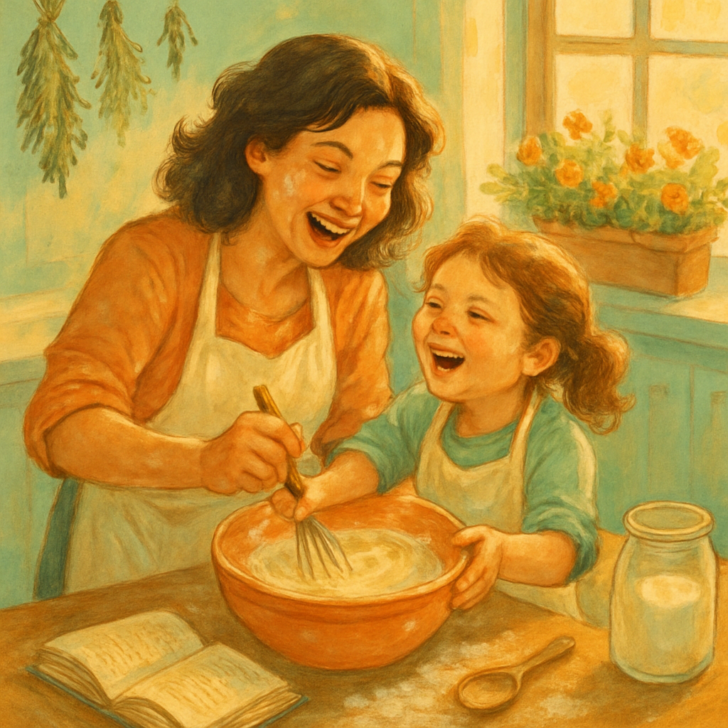 Cooking Together Breakfast Joy DIY paint by numbers