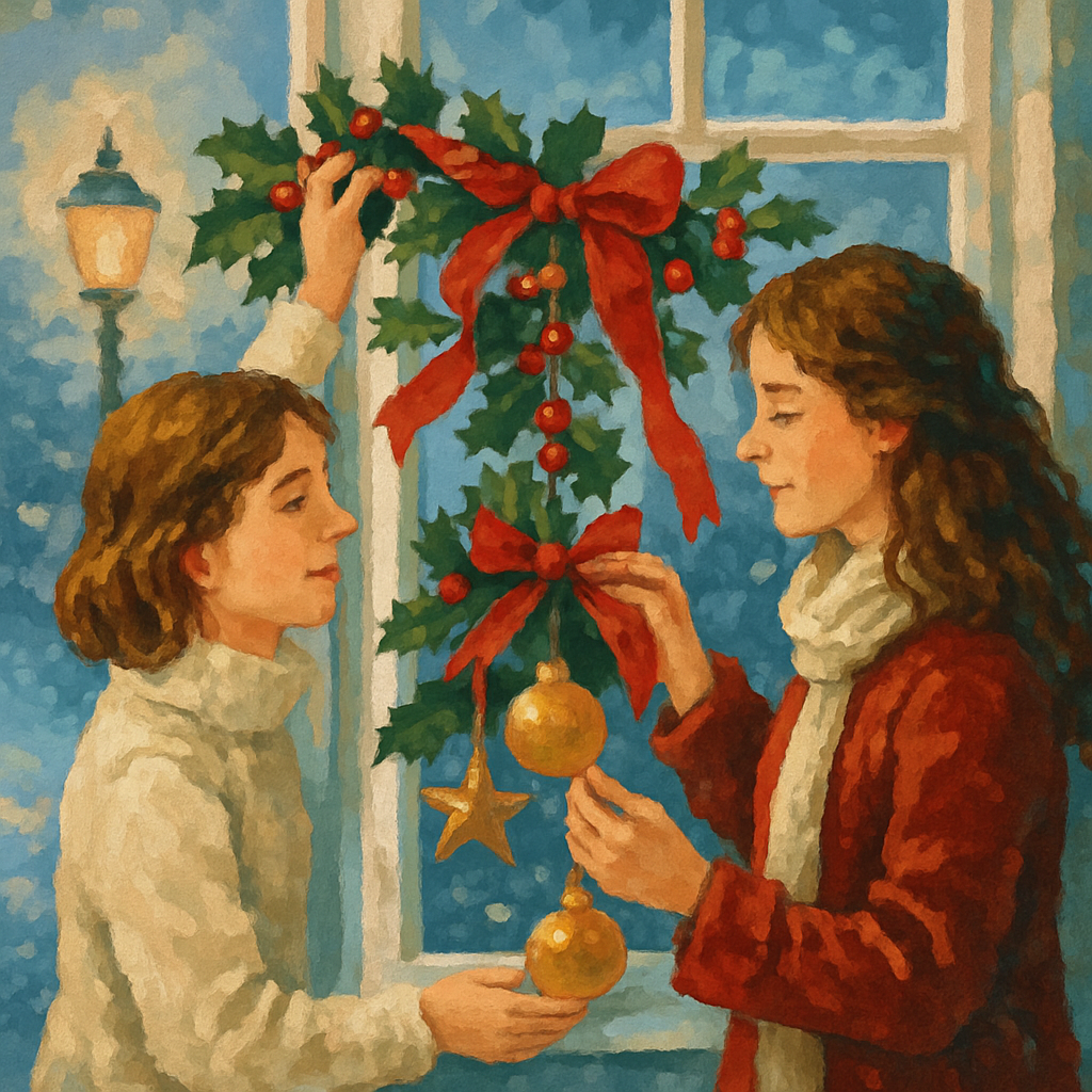 Ornaments At Dusk Numbered painting kits